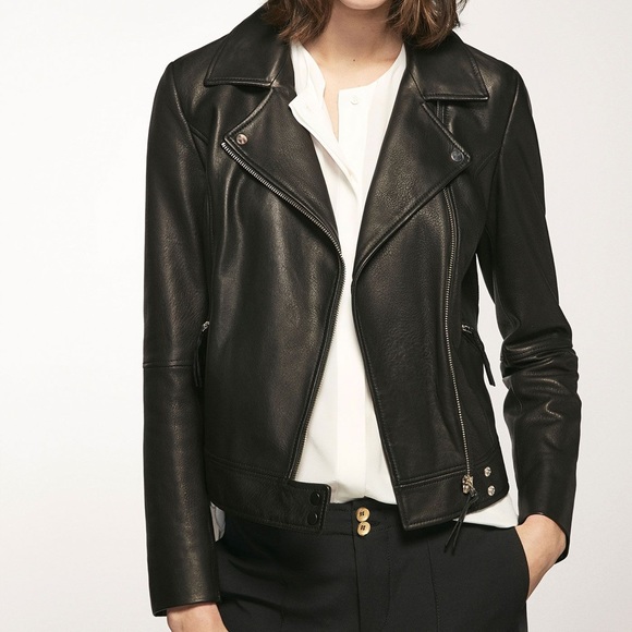 massimo dutti black jacket